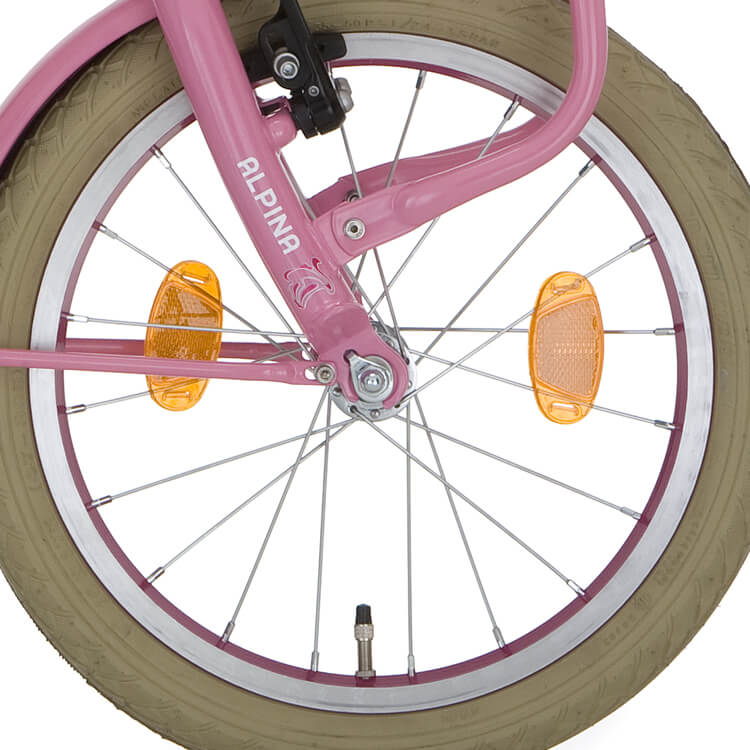 Ruota anteriore Alpina 16 J20 Pink Zinc SPK