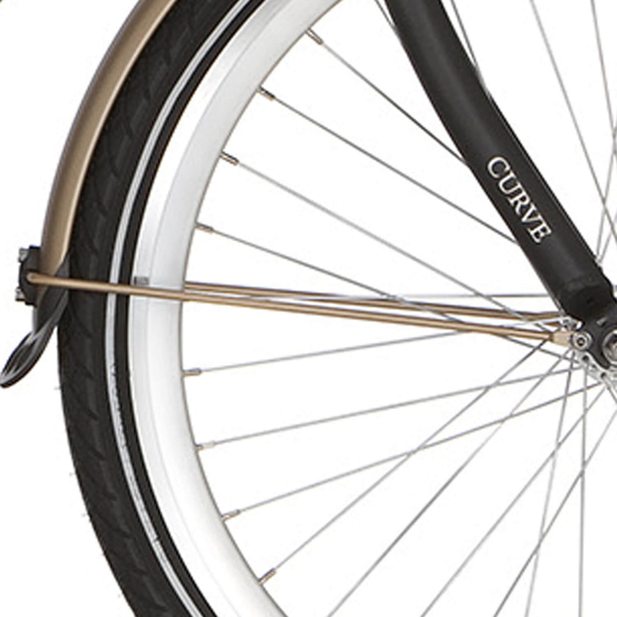 Alpina Fender Rod per 24 curve Matt oro