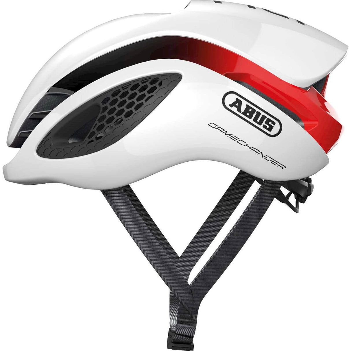 Abus шлем Gamechanger White Red S 51-55cm