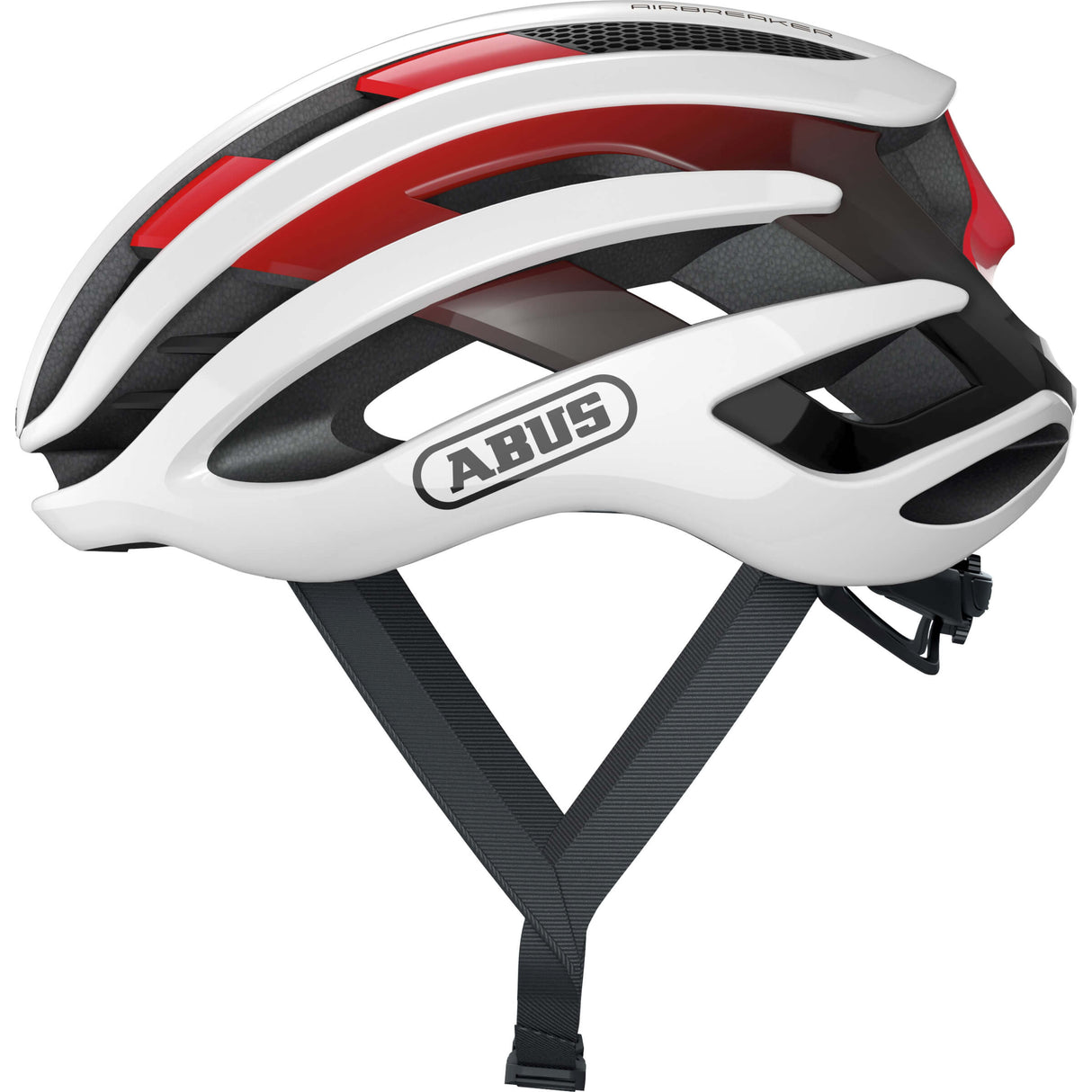 Abus Helmet AirBreaker White Red S 51-55cm