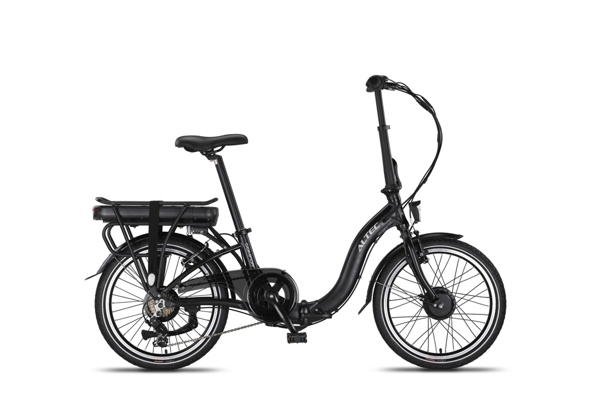 Altec Comfort E-bike folding bike 20 inch 7-SPD. 518WH Mat Black M129 40NM