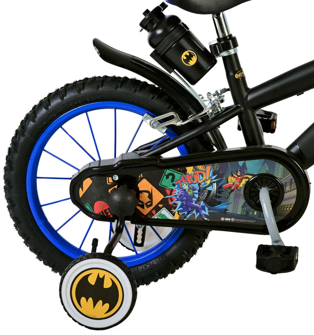 Batman Bike Children's - Boys - 14 pulgadas - Negro