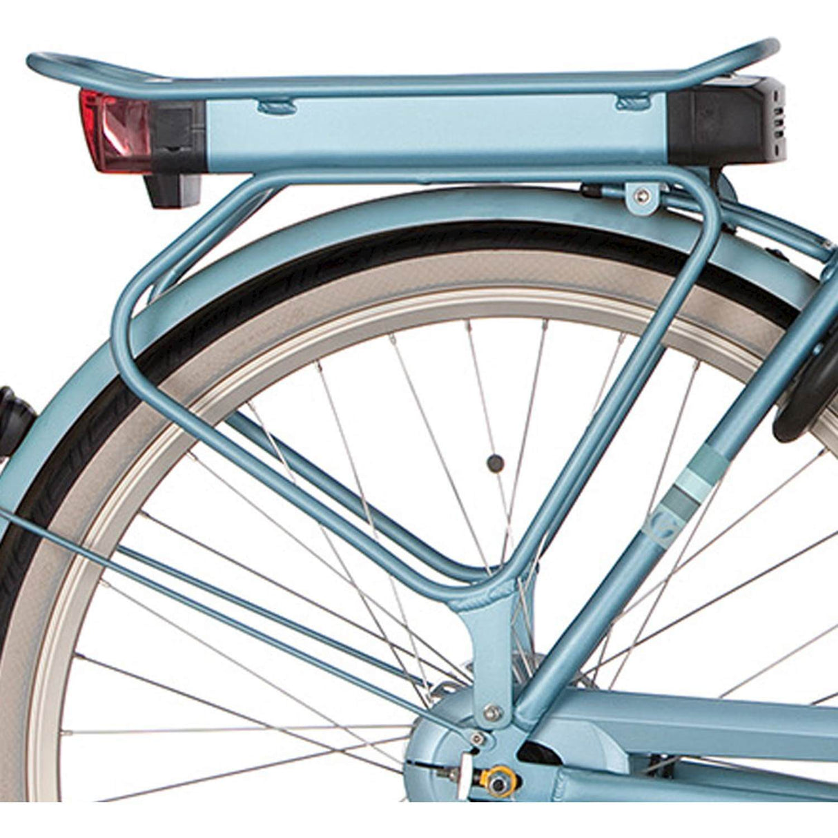 Cortina rear carrier E-Yoya D57 matt sleepy blue2