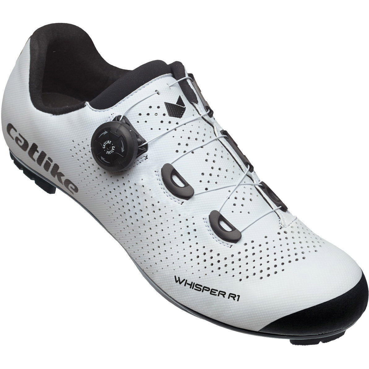 Zapatos de carrera de gato buzglo susurro r1 nylon tamaño 46 blanco