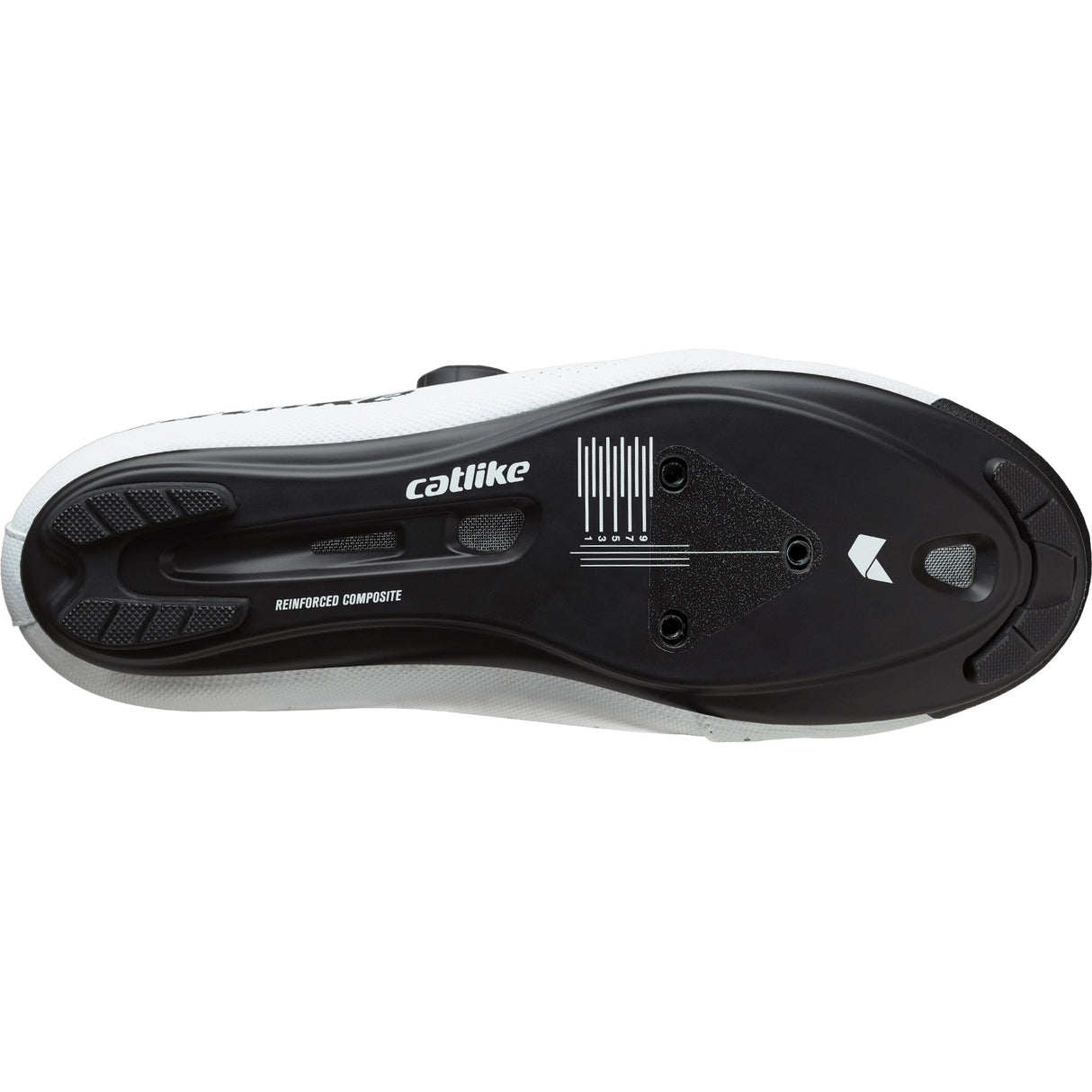 Zapatos de carrera de gato buzglo susurro r1 nylon tamaño 46 blanco