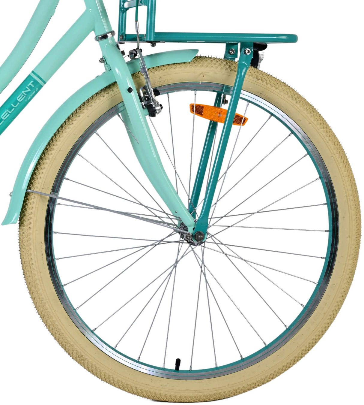 De Volarre Volarare Kanner Voo Plooschter 26 Zoll Gréng zwee Handbremsen