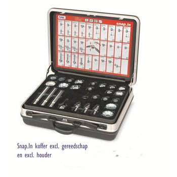 Snap-in resväska tom utan verktyg cykel 7202799