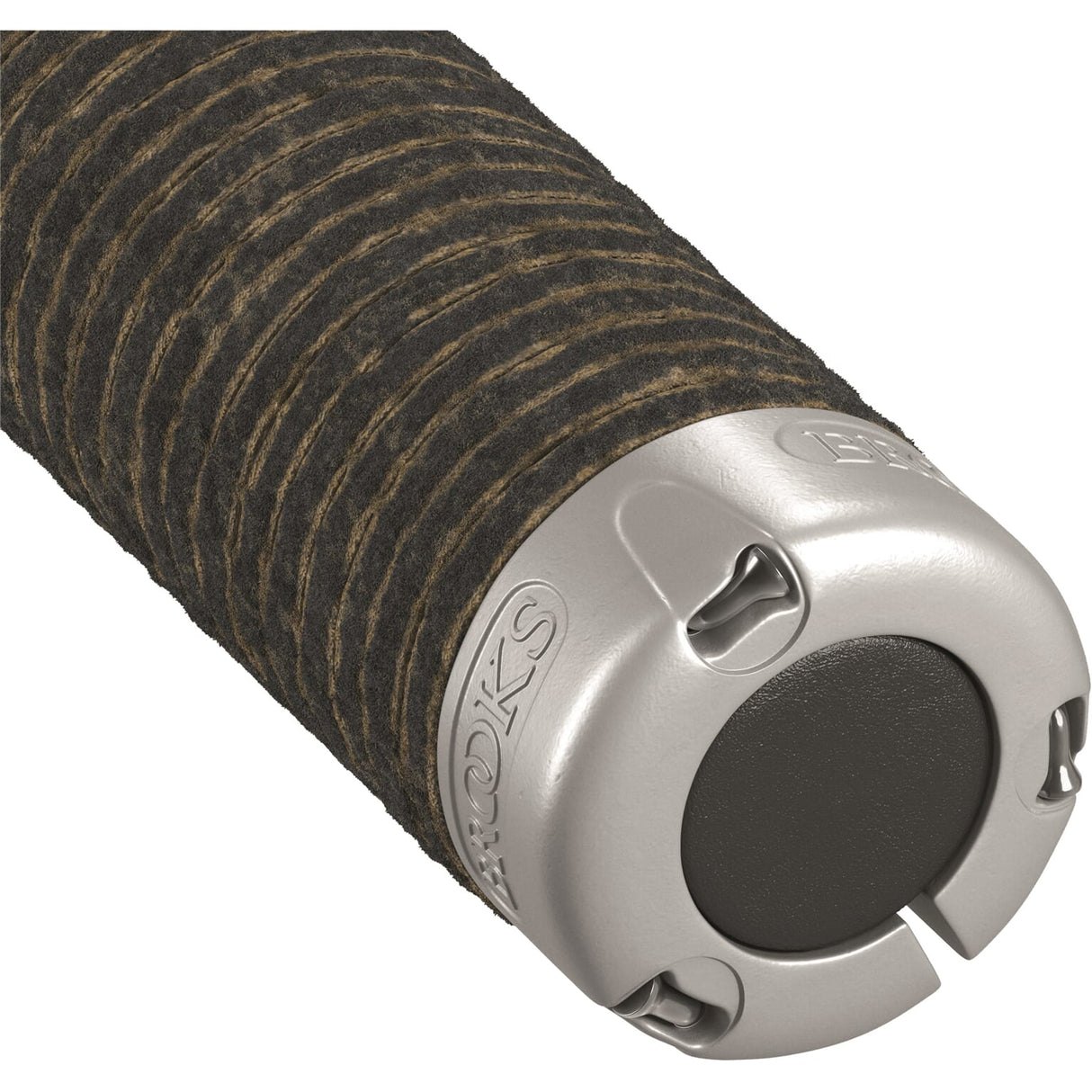 Brook's Poigres en cuir dodue noir