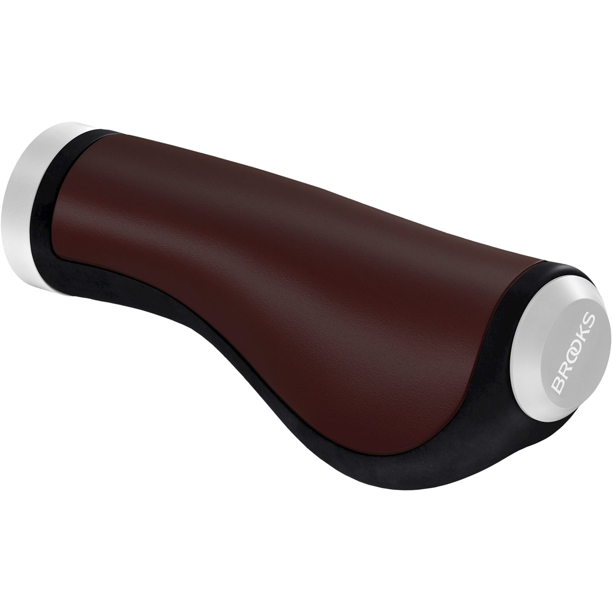 Brooks Grips Ergonomic Leather grip 130mm a.brown