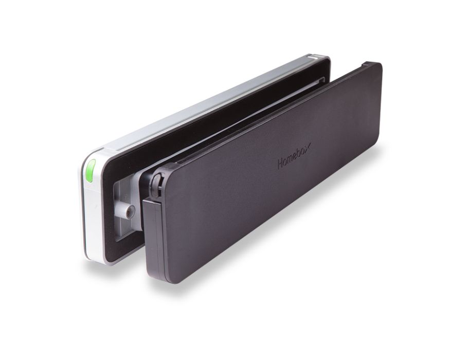 HomeBox Beticbox Válvula Buiten Aluminio Flap Inner Black (RAL9005)