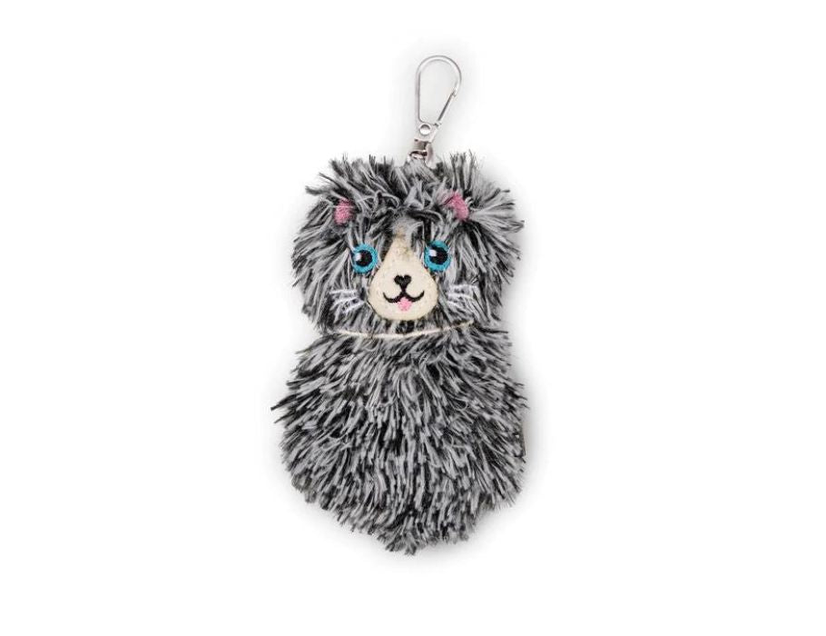 Bitten Keychain Keyfriend Mellow Cat