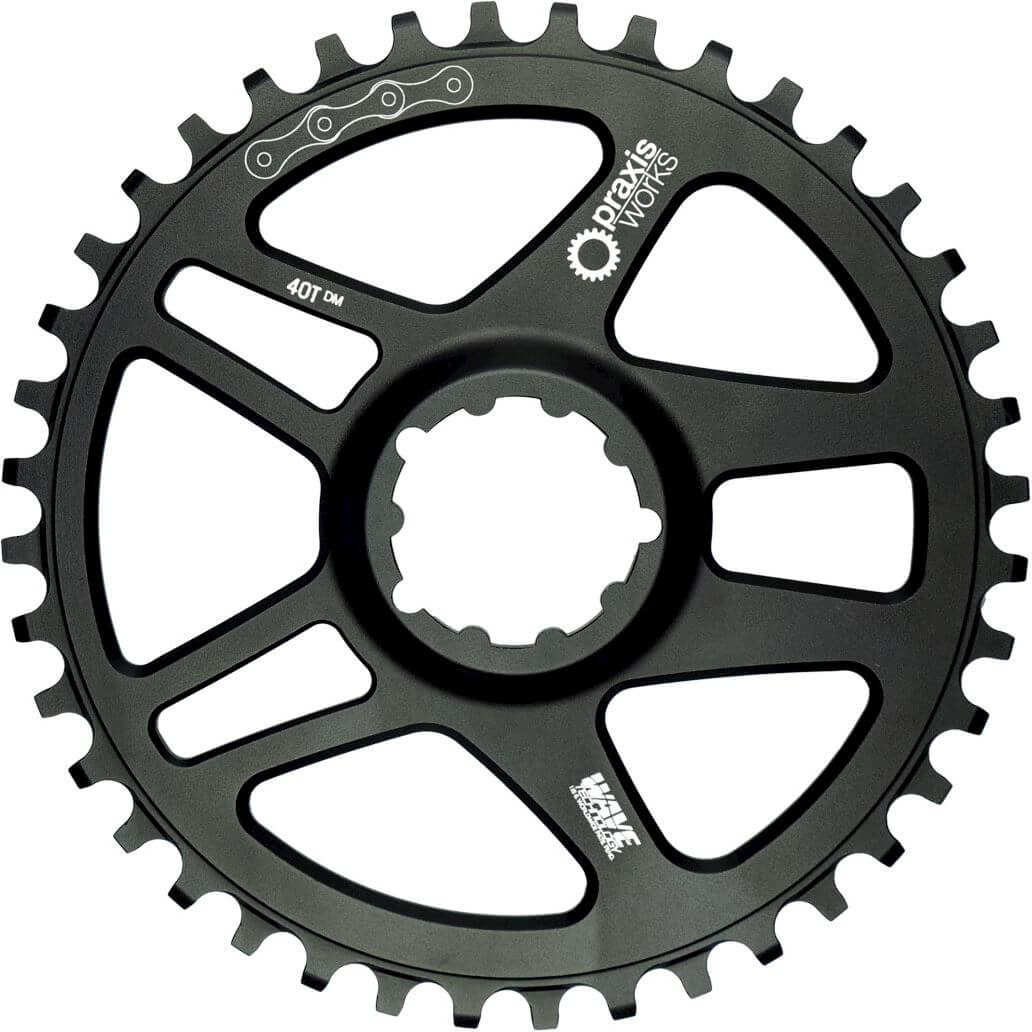 Praxis Chainring 1x Road DM 38t black