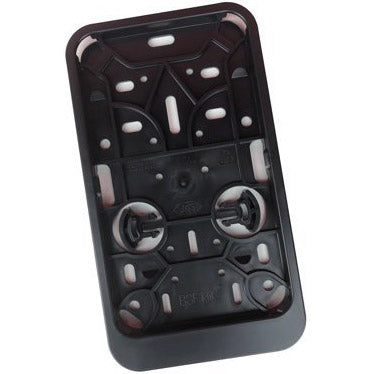 Porte-plaque d'immatriculation 100x175 Kunstsof Zwart NL