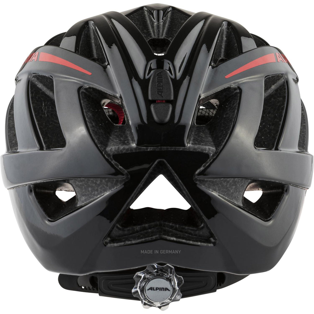Helm di abbigliamento sportivo olimpico Panoma 2.0 Black-Red Gloss 52-57