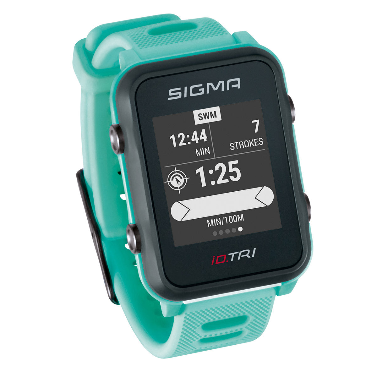SIGMA Id.tri sports watch neon mint basic zs hartsl gps acti ant+ ble