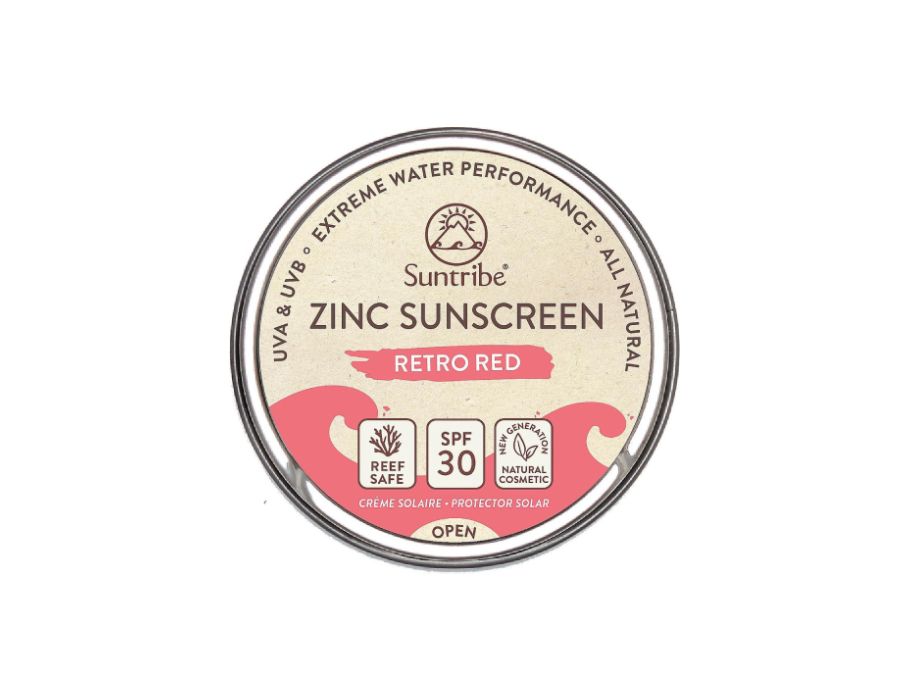 Suntribe Sonnenschutzgesicht Sport SPF 30 Retro Red 15 g