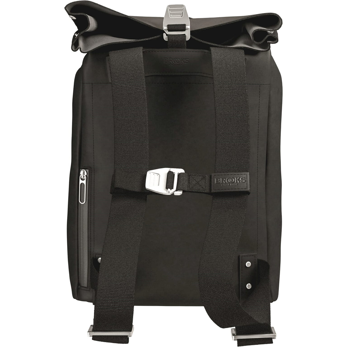 Brooks Pickwick Rucksack Leder, 12L, schwarz