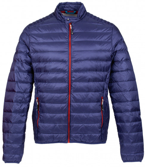 Alvivo Outdoorjas Workuta heren nylon blauw rood mt XS