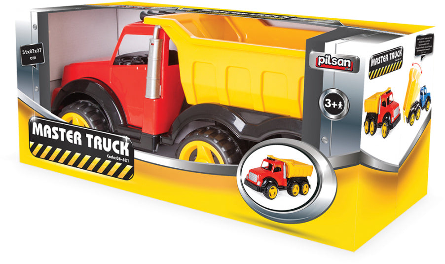 Camion pilsan rouge noir