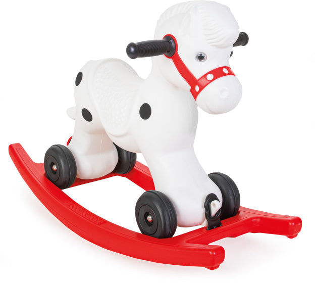 Pilsan Musical hobbling horse white red