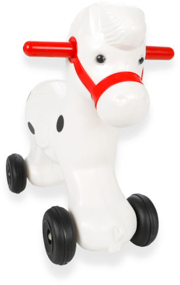 Pilsan Musical hobbling horse white red