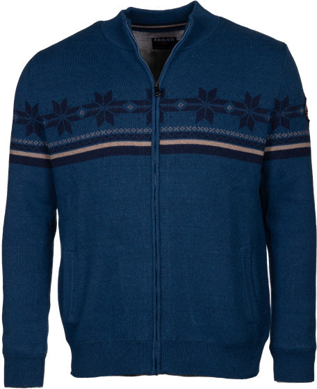 Arbaer Antoine Norwegian Sweater Men Dark Blue Size XXL
