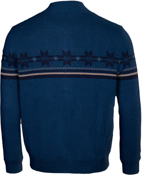 Arbaer Antoine Norweger Pullover Männer dunkelblau Größe m