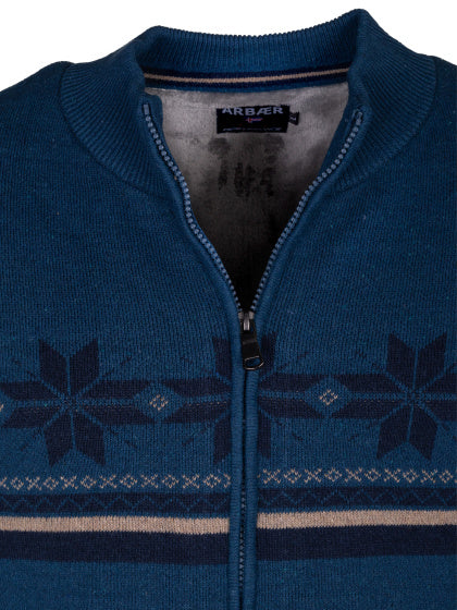 Arbaer Antoine Norwegian Sweater Men Dark Blue Size XXL