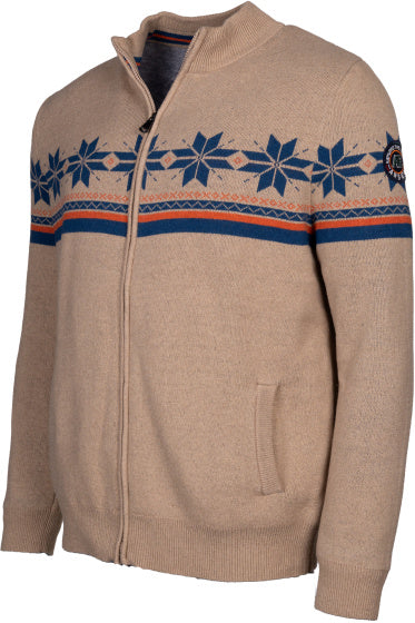 Arbaer Antonio Norwegian Vest Heren Sand -Colored Size M