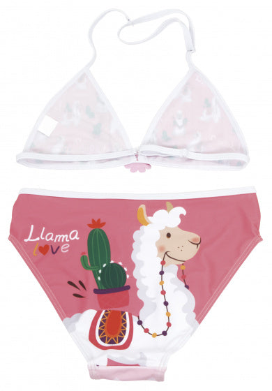 Arditex Bikini Llama Dräieck Meedercher polyester rosa Gréisst 14 Joer