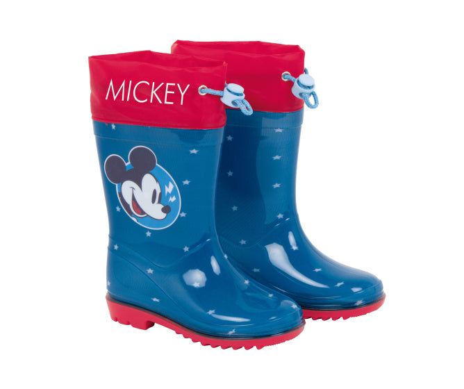 Arditex Rain Boots Mickey Junior PVC Blue oscuro Red tamaño 28