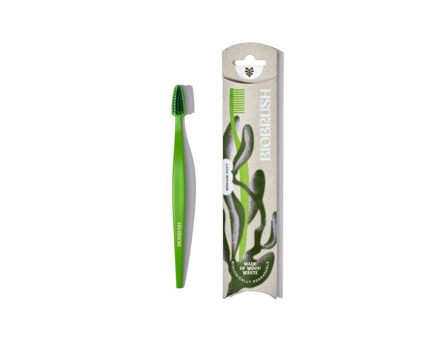 Biobrush Biobrush Toothbrush Green