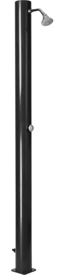 Blue Bay Outdoor Shower Solar recta 20 litros de negro