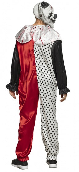 Boland psycho klaun kostým muži černé červené bílé velikosti m l