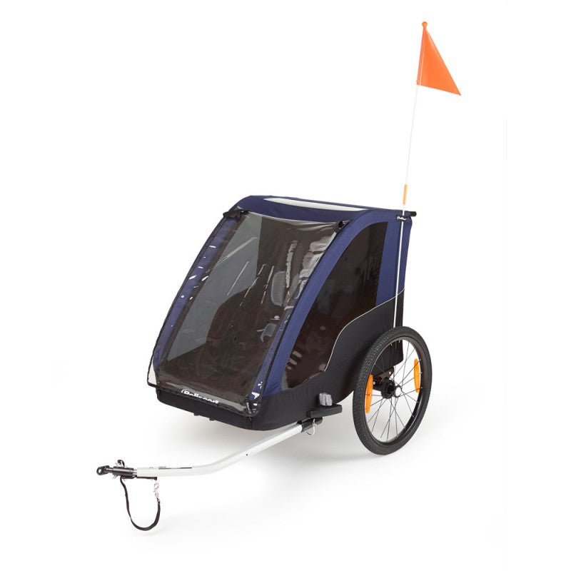 Polisport Duo Fietskar - Blau, 2 Kinder, 20 Zoll, 41 kg