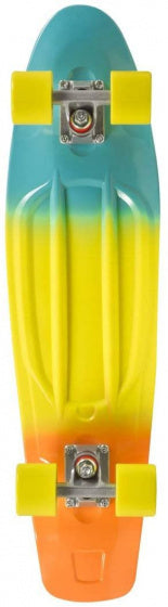 Choke Jim Tricolor Skateboard 71 cm Amarillo Blue Orange