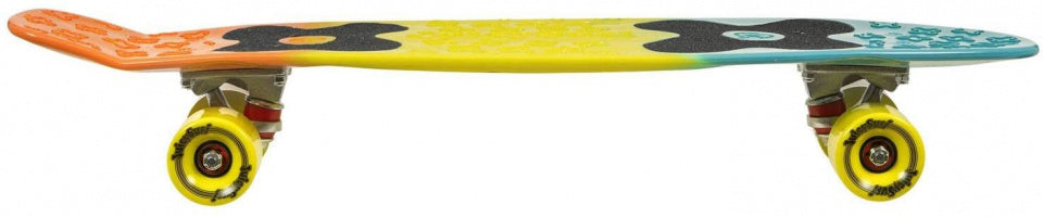 Choke Jim Tricolor Skateboard 71 cm Amarillo Blue Orange