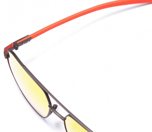 Formel Sonnenbrille Unisex Square Katze. 4 Orange