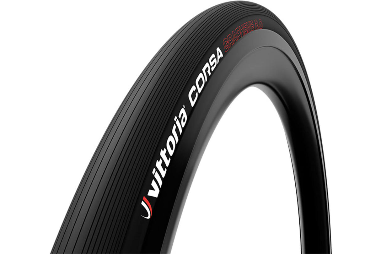Vittoria Corsa TLR Graphene 2.0 Banda plegable Negra 700x25c