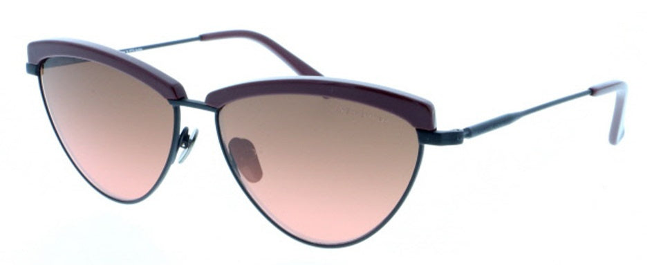 Daniel Hechter Sonnenbrille DHS207 Damen Schmetterling Edelstahlkatze. 3 Brown