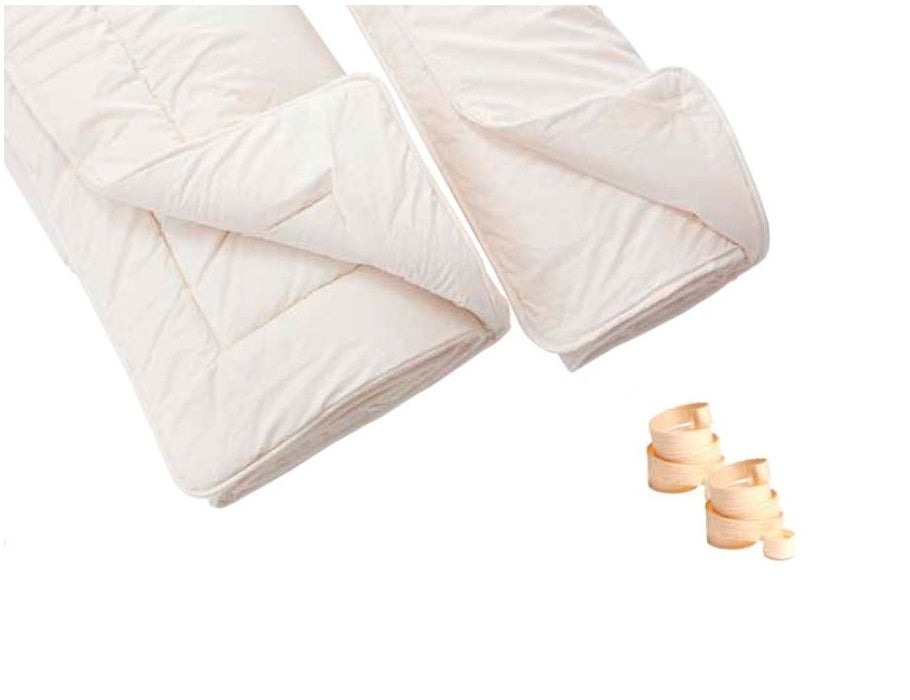 Villgrater Natur Duvet made of sheep wool all seasons