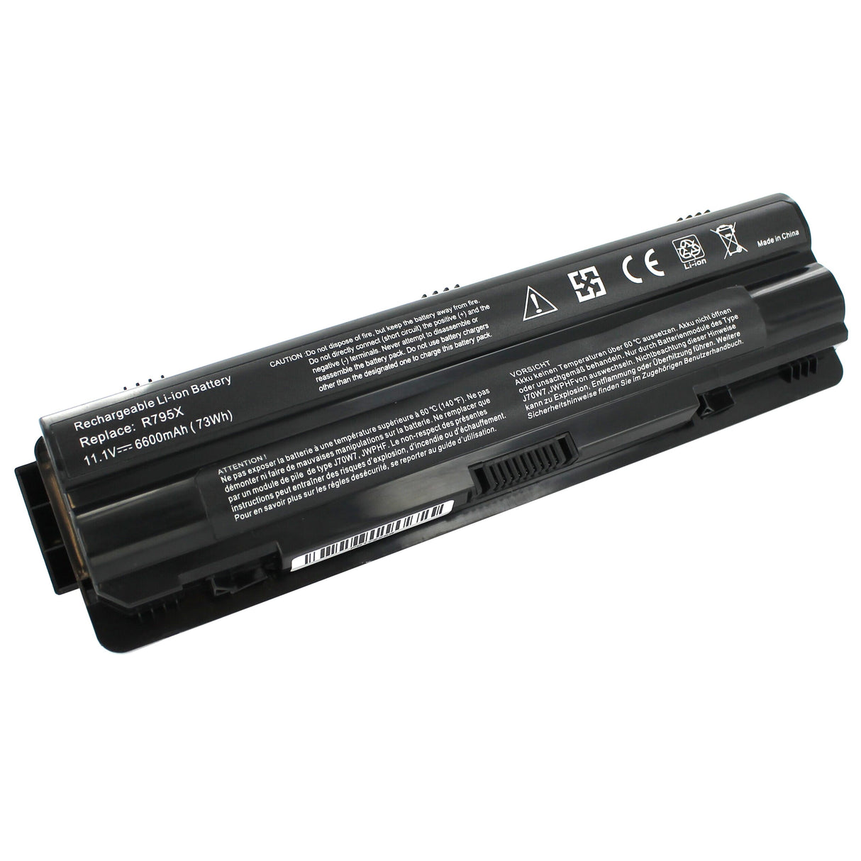 Blu-Basic Laptop Battery Extended 10.8V 6600mAh