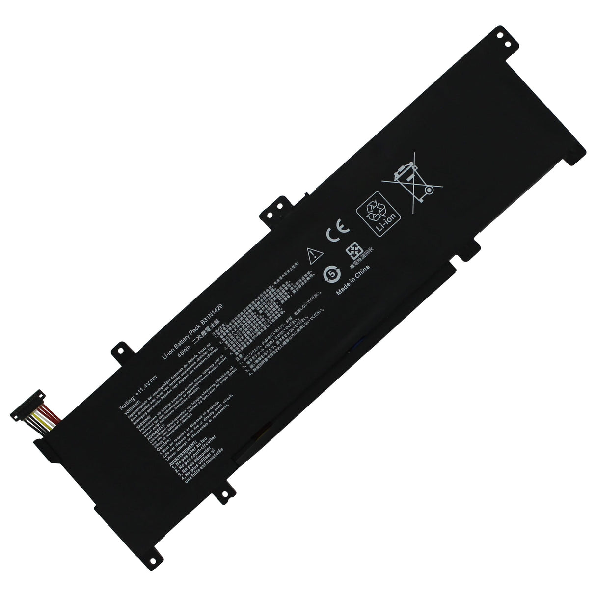 Batería de laptop de reemplazo 3400 mAh