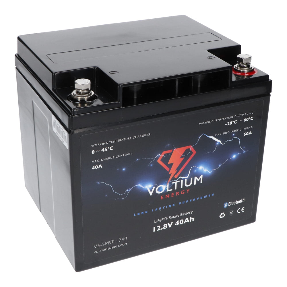 Voltium Energy Lifepo4 Batería 12.8V 40AH Bluetooth