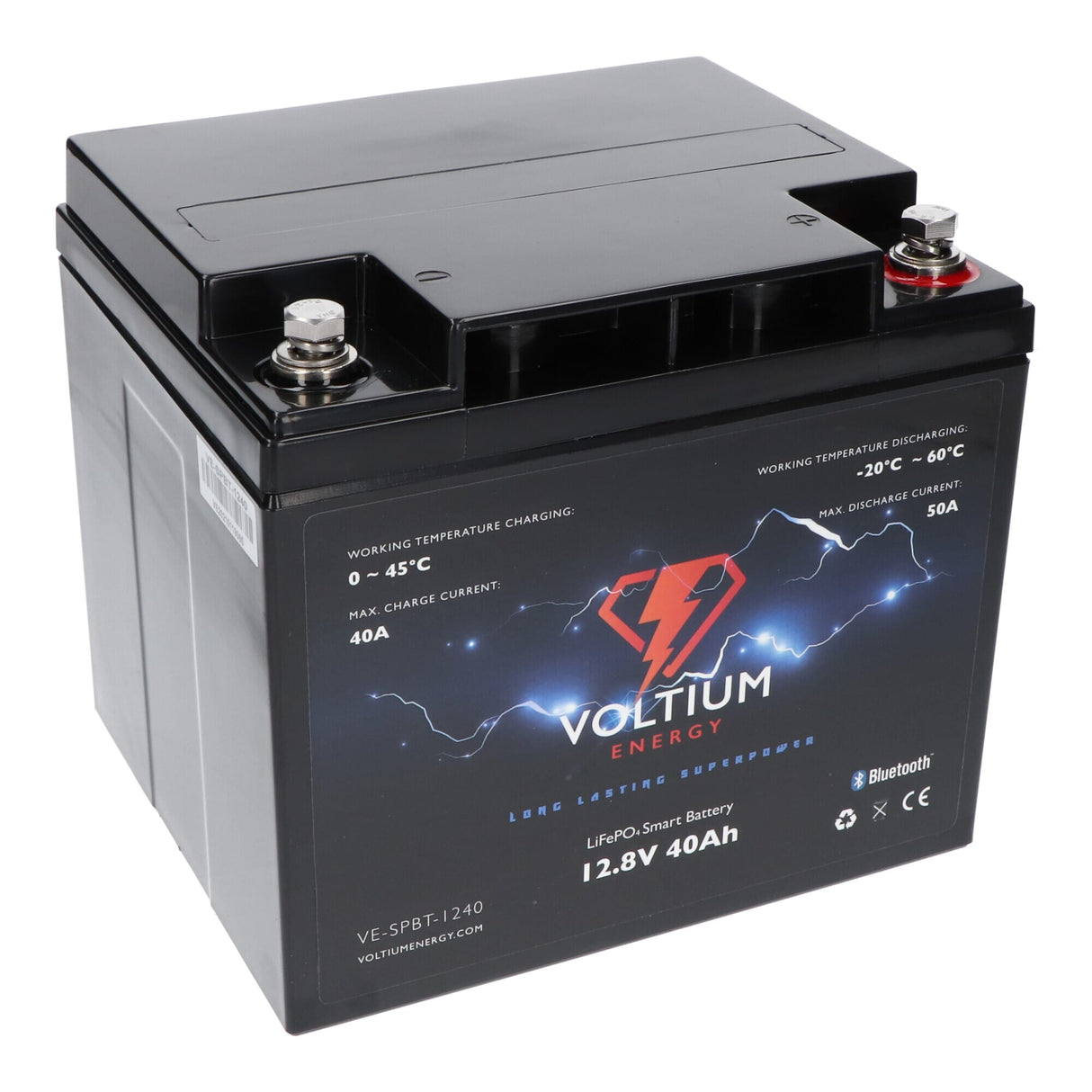 Voltium Energy Lifepo4 Batería 12.8V 40AH Bluetooth