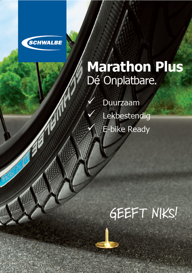 Schwalbe -Poster für A1 Sidewalkboard NL