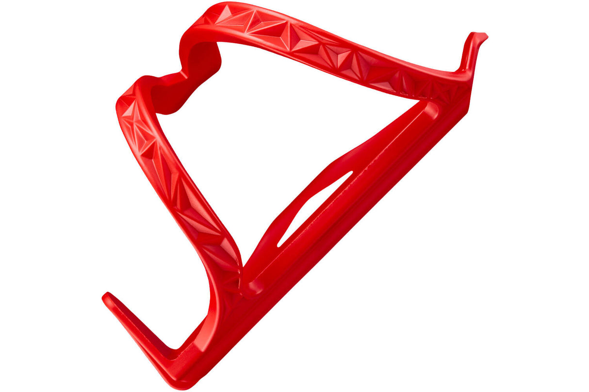 Supacaz Side swipe cage bottle holder left red