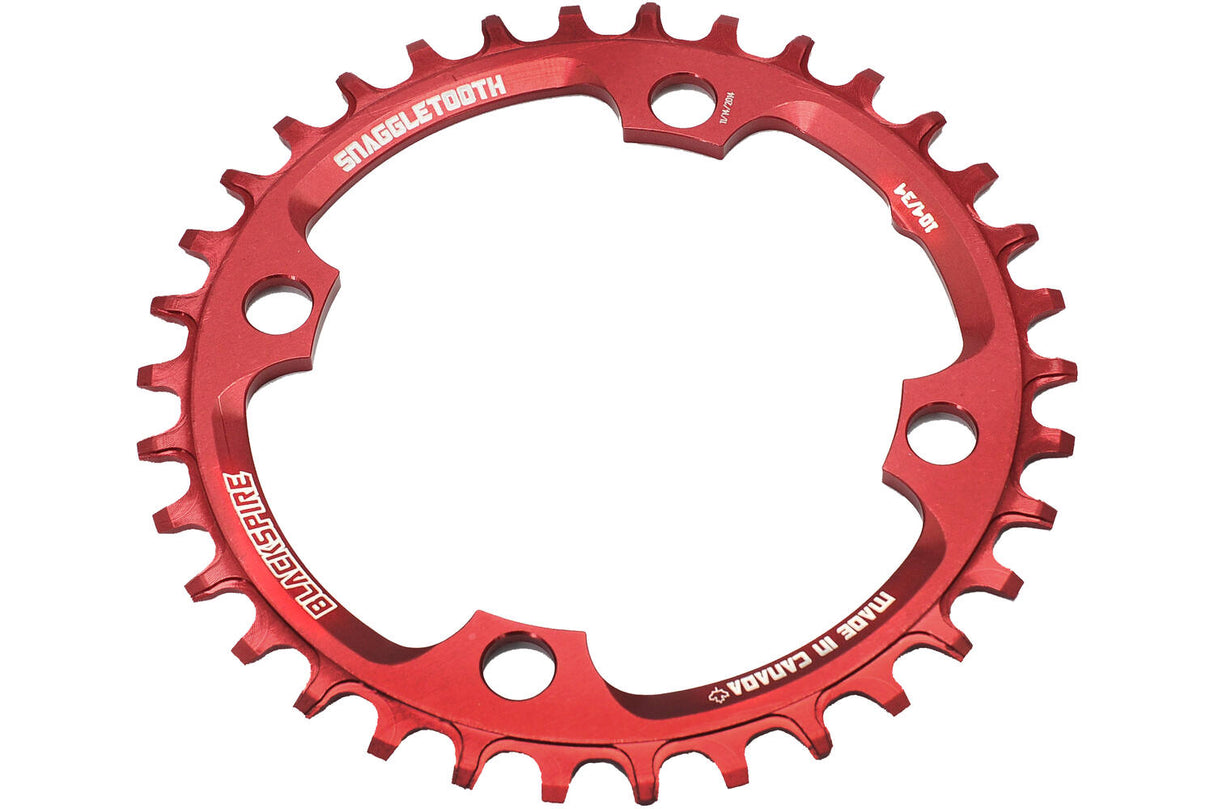 Blackspire Chaining Leaf Snaggletooth 104 34 Rouge