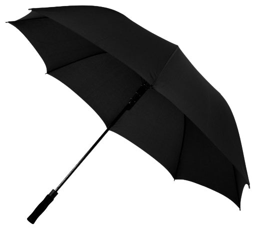 Parapluie de falcone automatiquement du polyester noir 130 cm