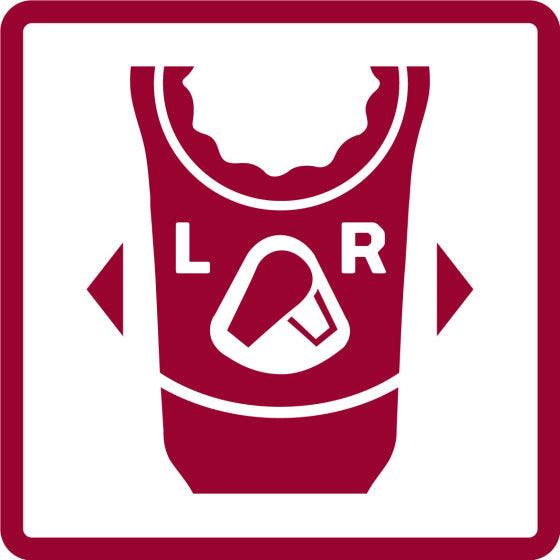 Gedore røde bitset med bit skruetrækker og rottehøjde 40-stykke